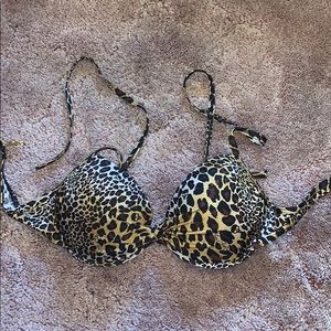Victoria Secret cheetah bathing suit top!